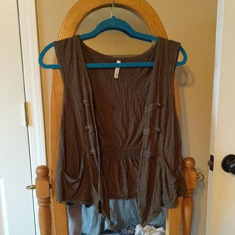 Green Steampunk Vest